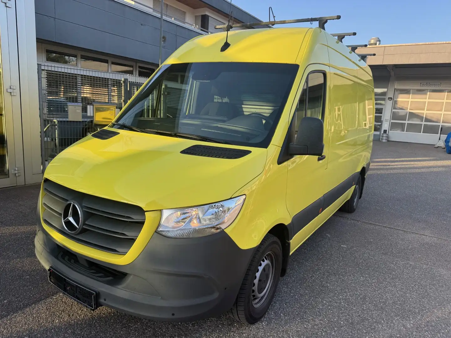 Mercedes-Benz Sprinter 316 CDI LANG L2 HOCH H2 7G-TR *MBUX/PDC/RFK/AHK3,5 Gelb - 1