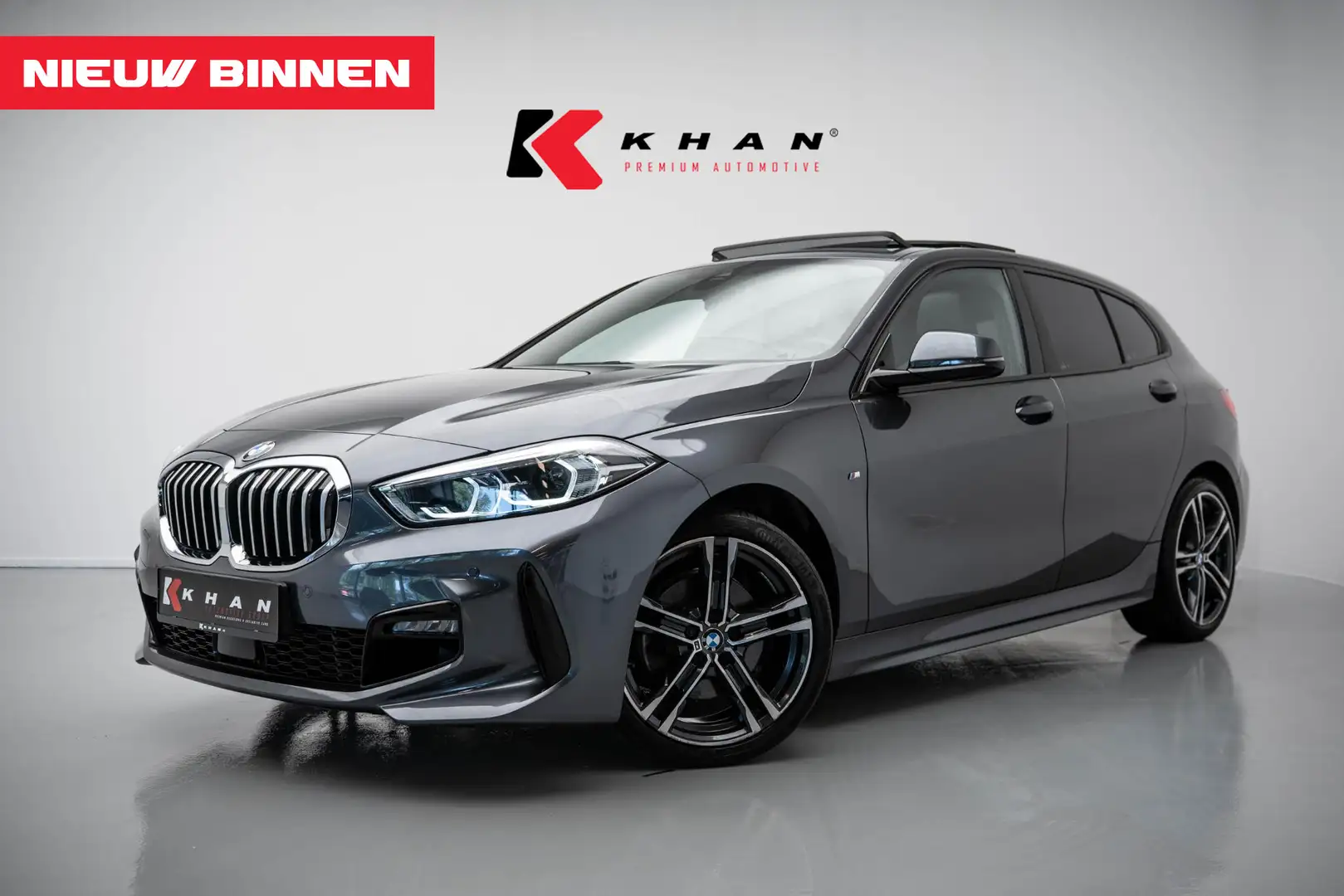 BMW 118 1-serie 118i High Executive |Pano|M-Pakket|Ambient Grijs - 1