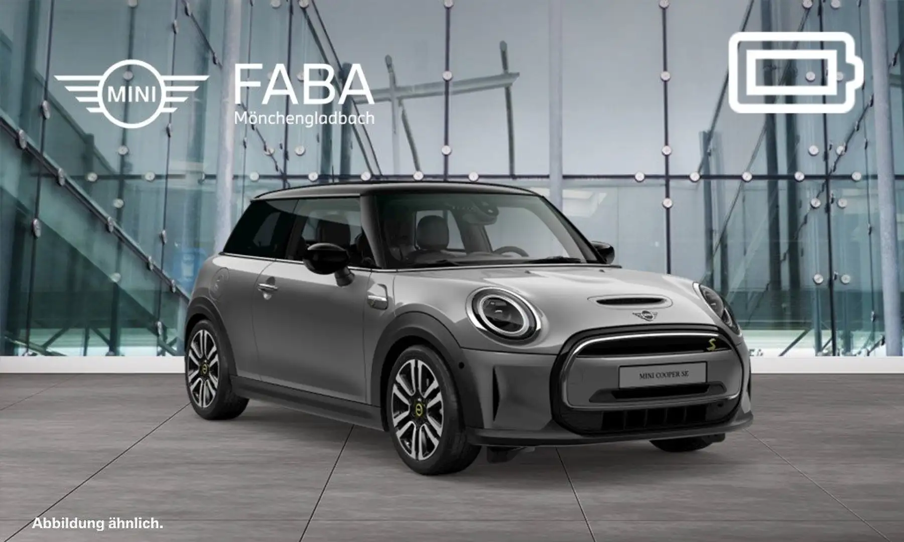 MINI Cooper SE Hatch DAB LED Pano.Dach Navi Tempomat Grau - 1