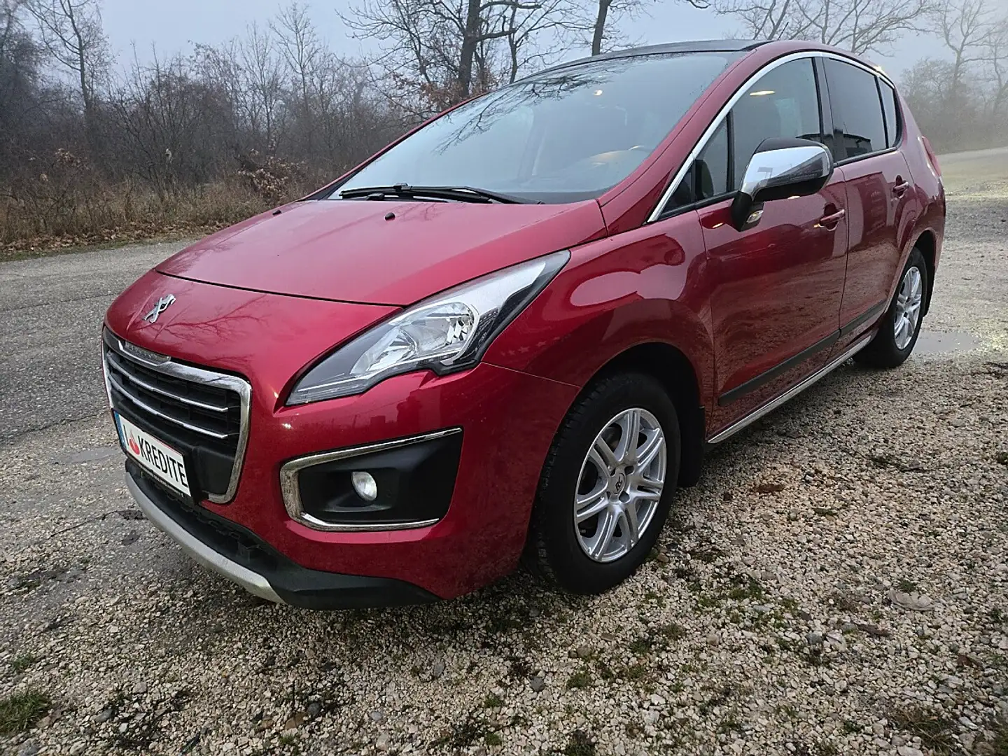 Peugeot 3008 2,0 HDi 160 FAP Allure Tiptronic*Eintausch*Fina... Rot - 1