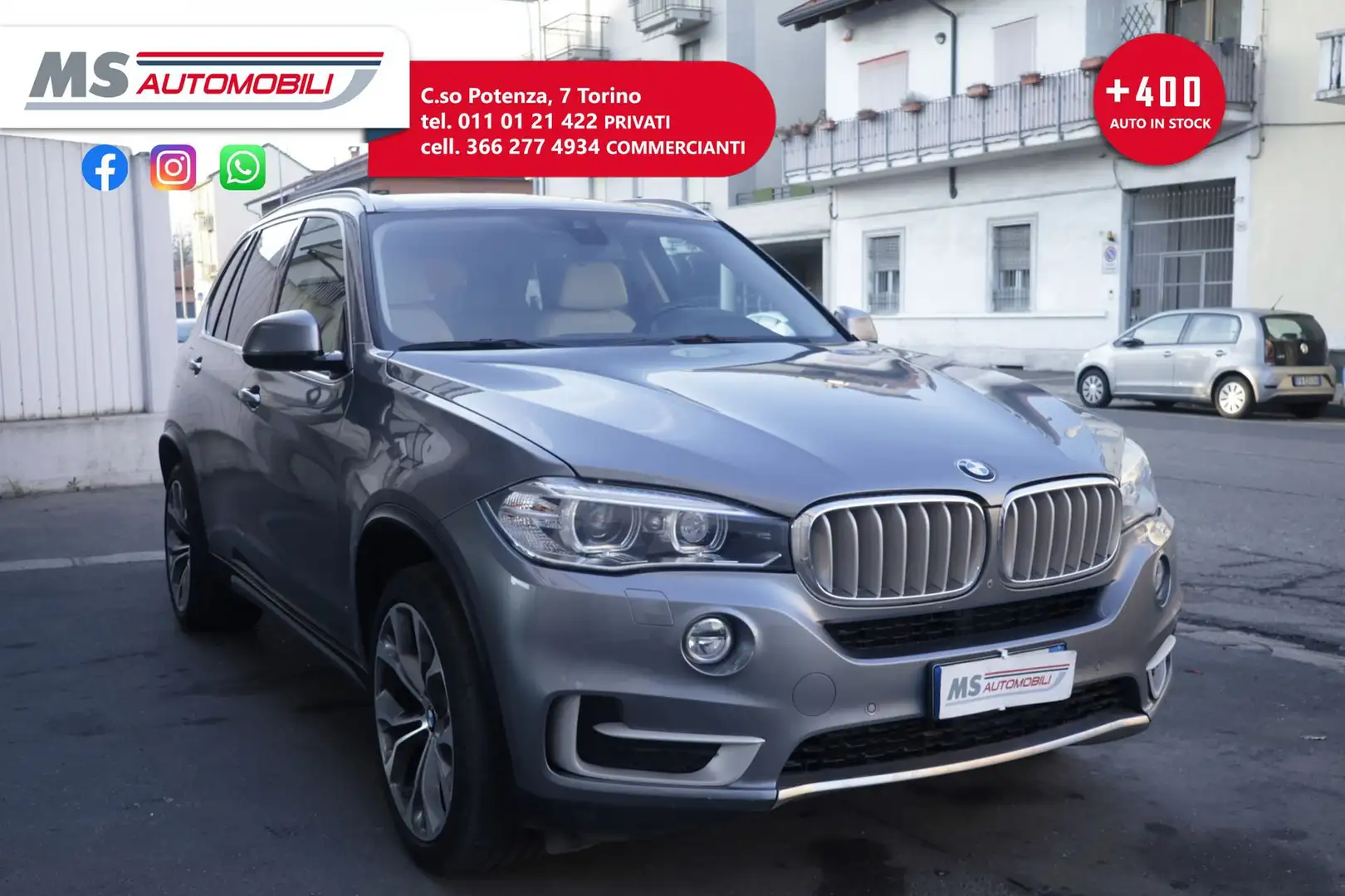 BMW X5 X5 xDrive40d Experience PROMOZIONE Unicoproprieta Grijs - 1