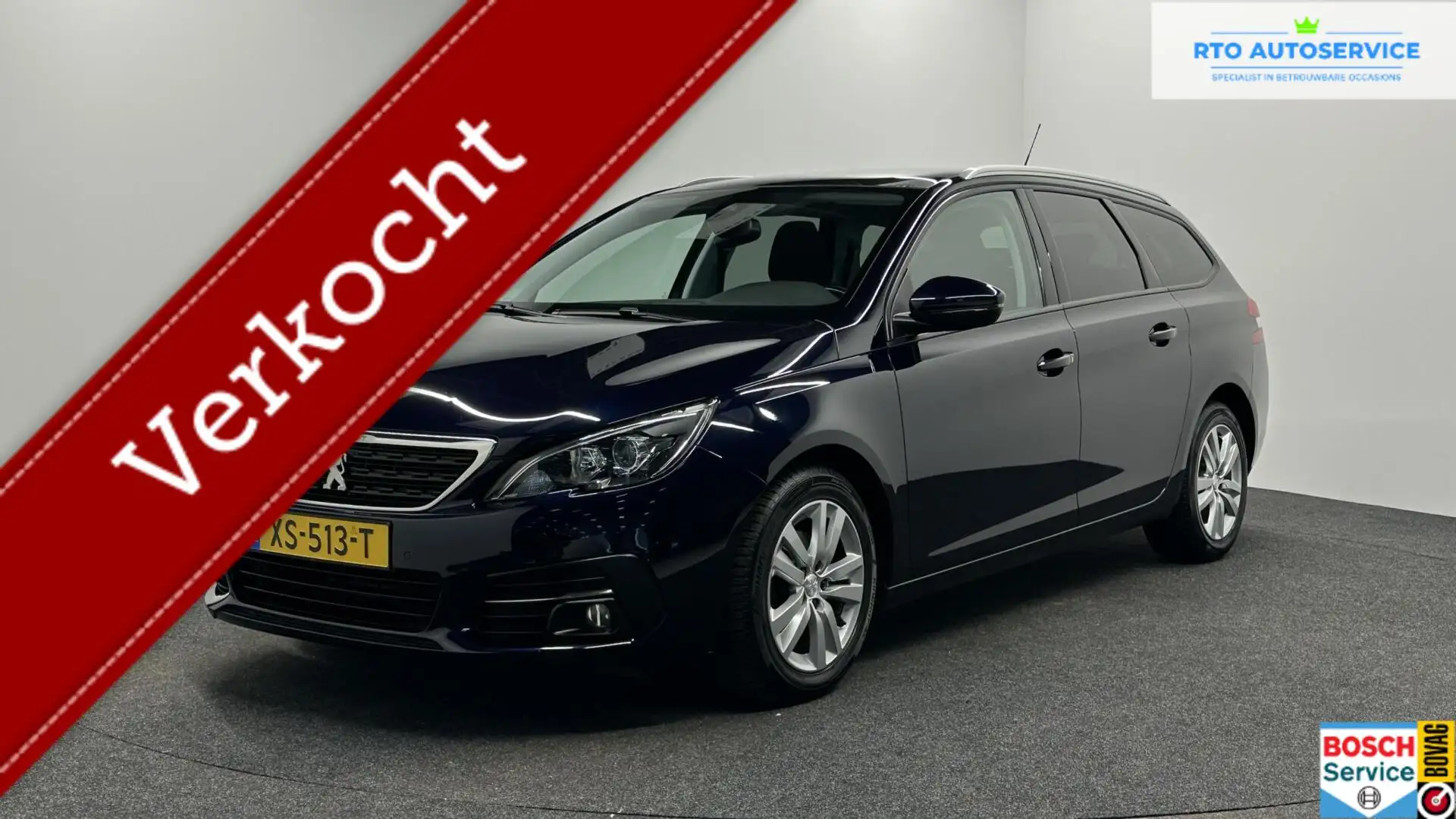 Peugeot 308 SW 1.2 PureTech Blue Lease Executive PANORAMADAK Blauw - 1