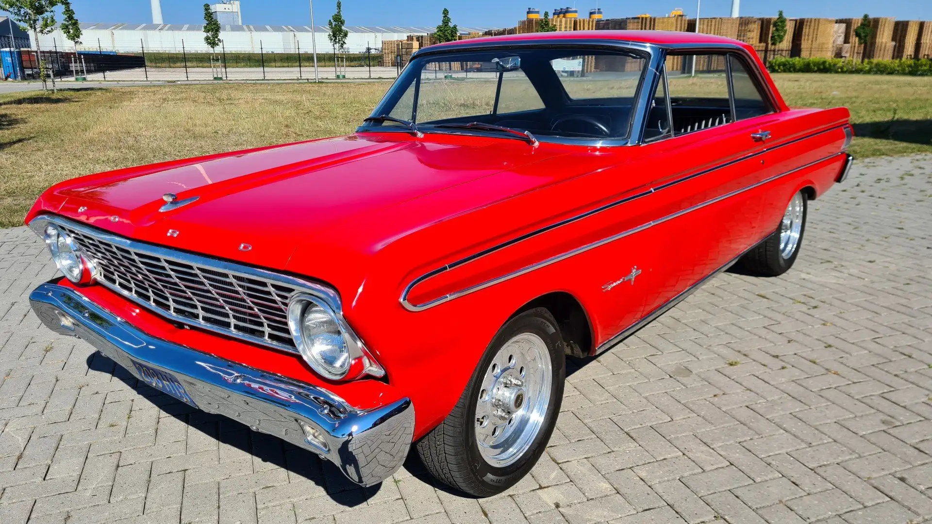 Ford 1964 Falcon Sprint Hardtop Coupe V8, super nice!! Rood - 1