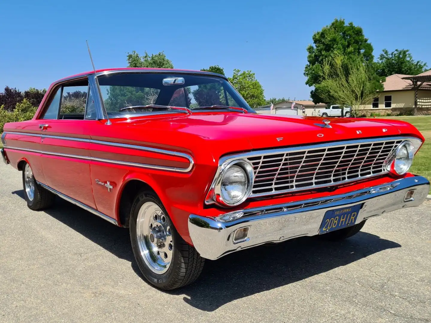 Ford 1964 Falcon Sprint Hardtop Coupe V8, super nice!! Rood - 2