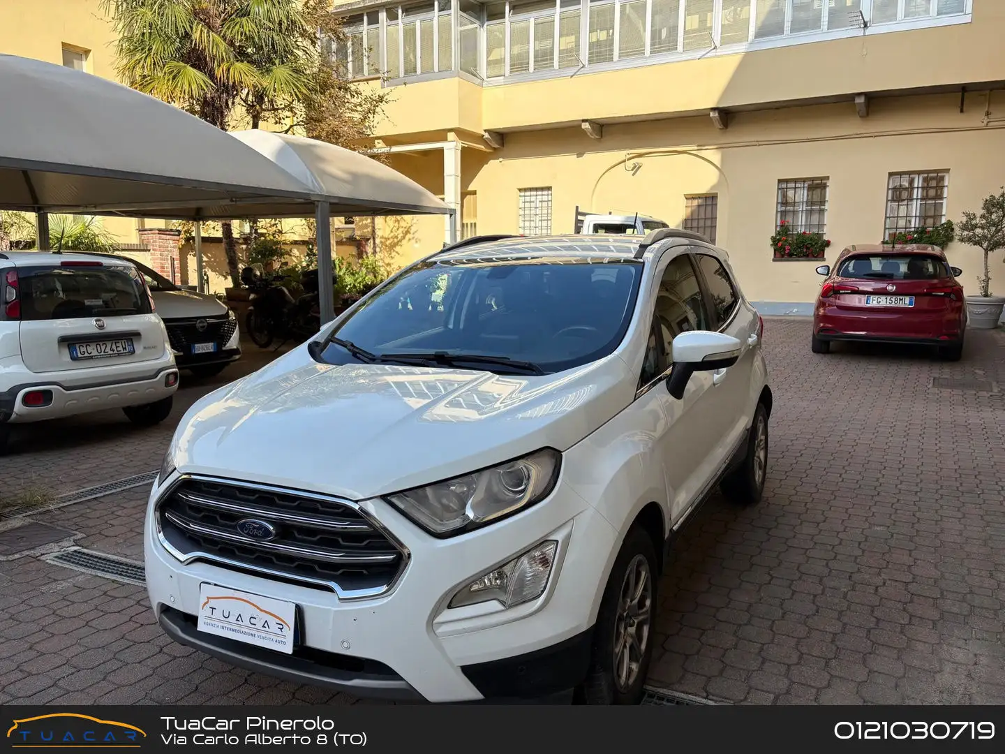 Ford EcoSport Titanium 1.0 EcoBoost Bianco - 1