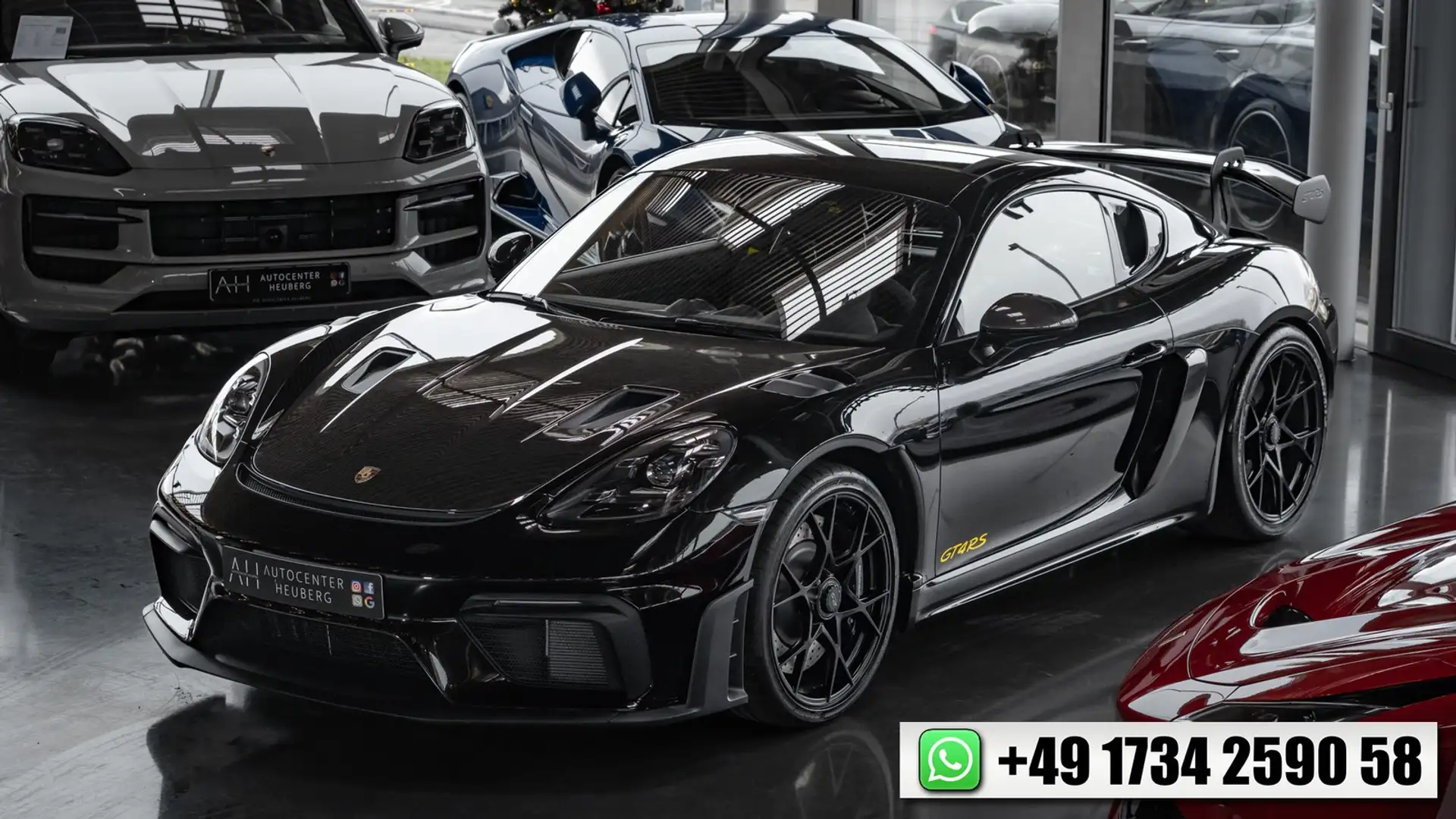 Porsche 718 Cayman GT4 RS WEISSACH PAKET Negru - 1