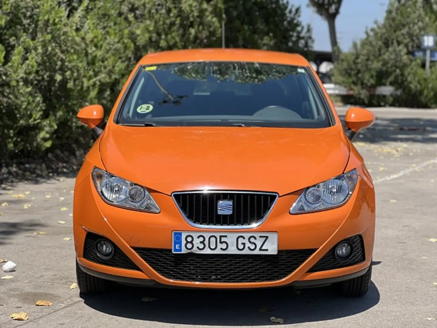 SEAT Ibiza 1.6TDI CR Sport DPF 105 Naranja - 2