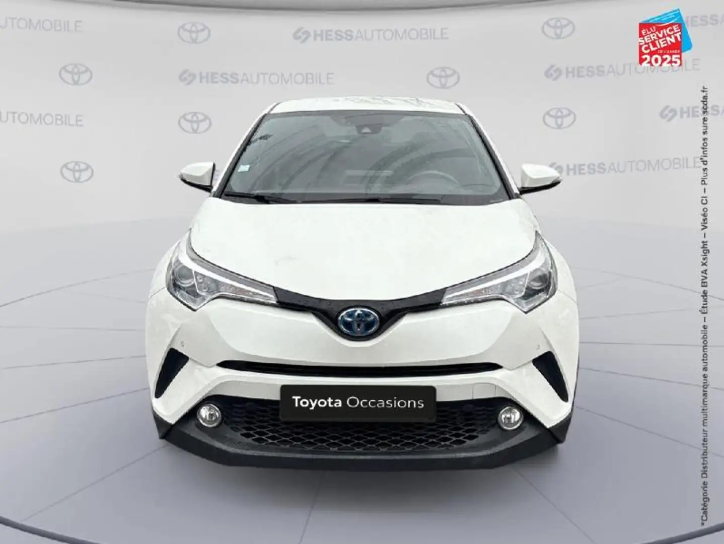 Toyota C-HR 122h Distinctive 2WD E-CVT Sieges chauf Camera Blanc - 2