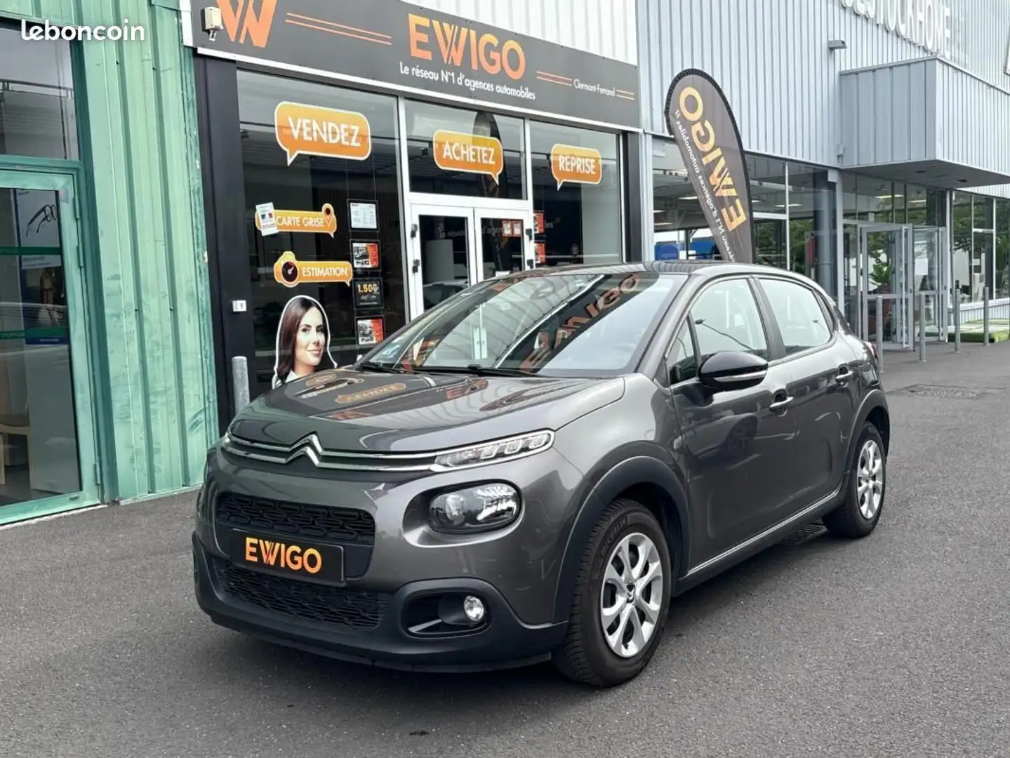 Citroen C3 Citroën GENERATION-III 1.2 PURETECH 80CH GRAPHIC 1ERE MAIN Grau - 1