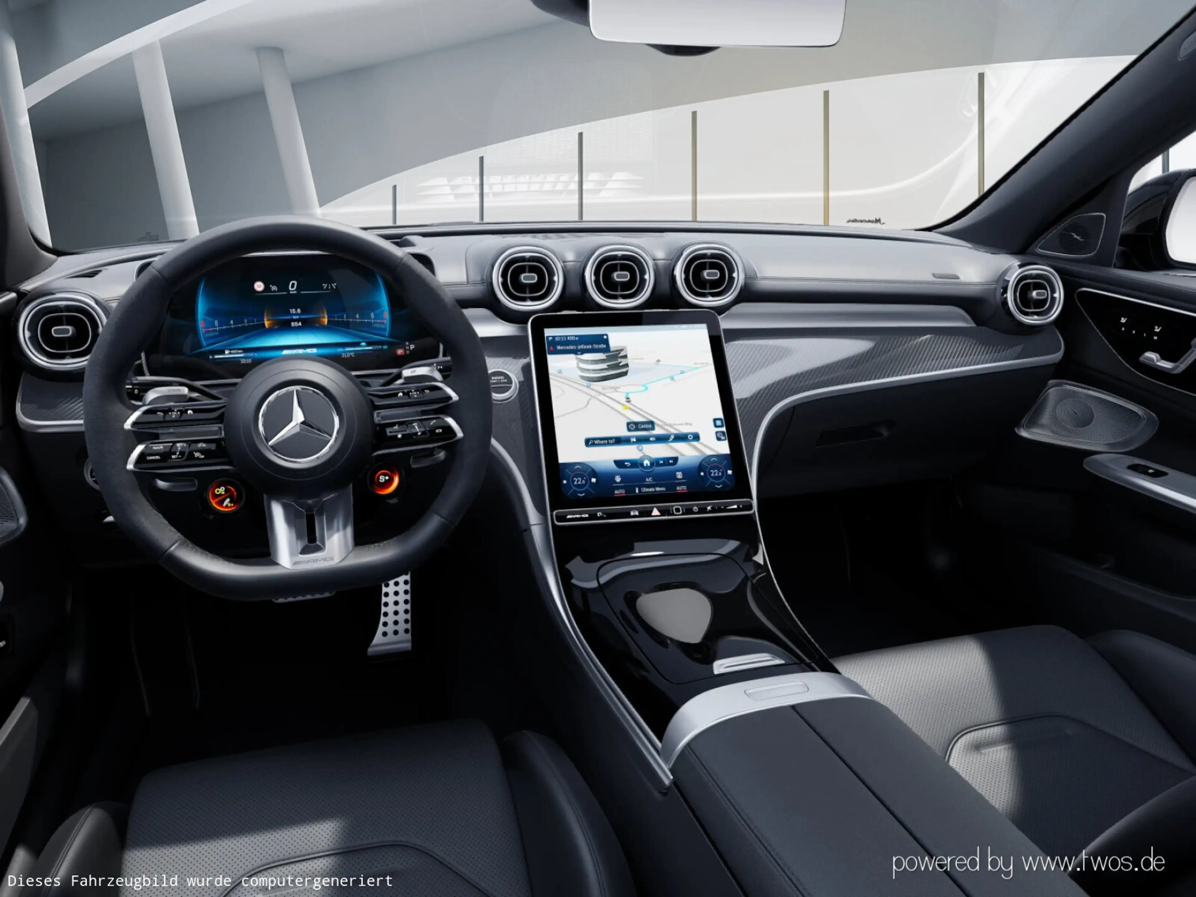 Mercedes-Benz C 63 AMG C 63 S E PERF AHK Burm Sitzklima Perfo.Sitz HUD — photo 6