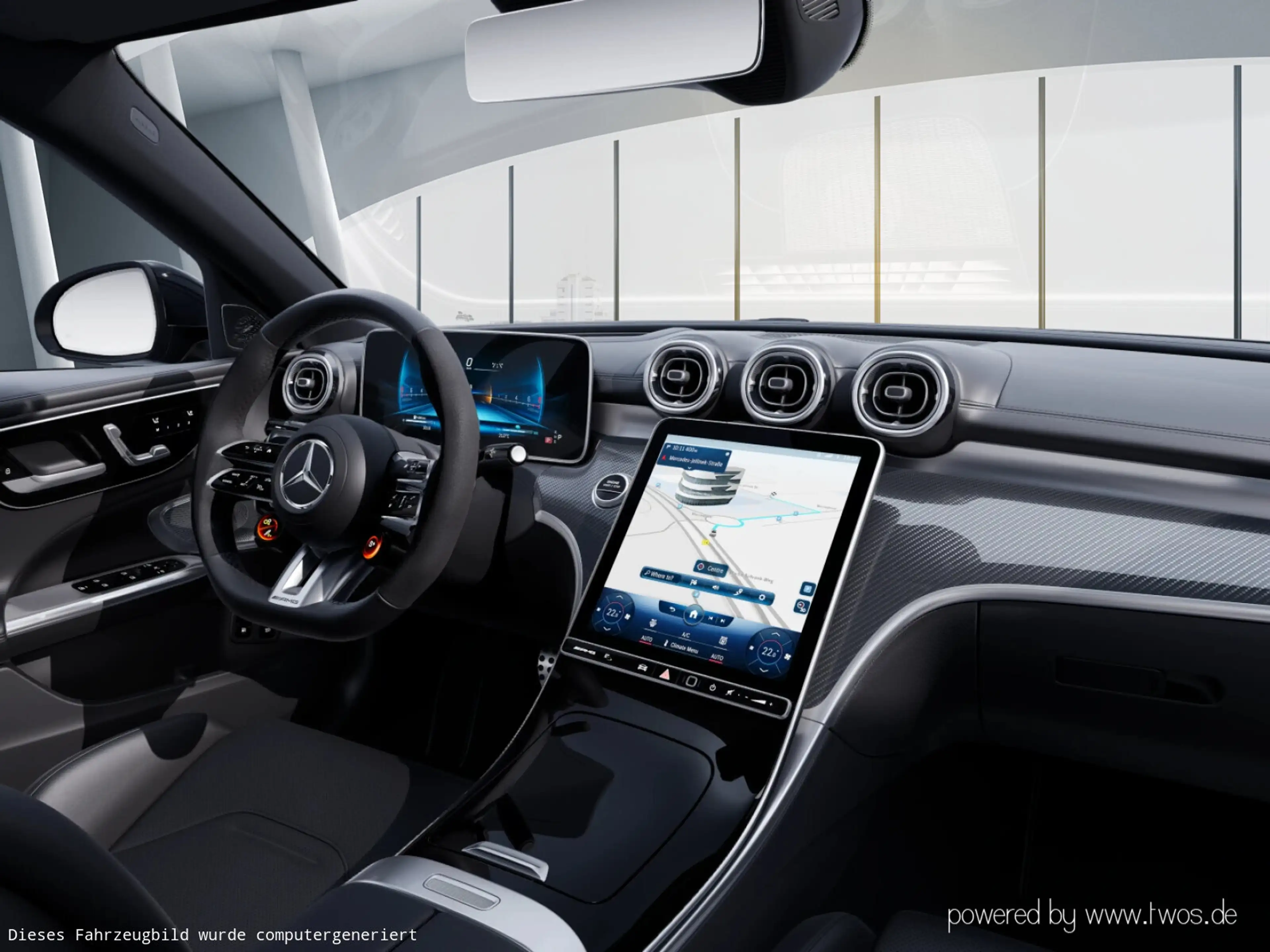 Mercedes-Benz C 63 AMG C 63 S E PERF AHK Burm Sitzklima Perfo.Sitz HUD — photo 9