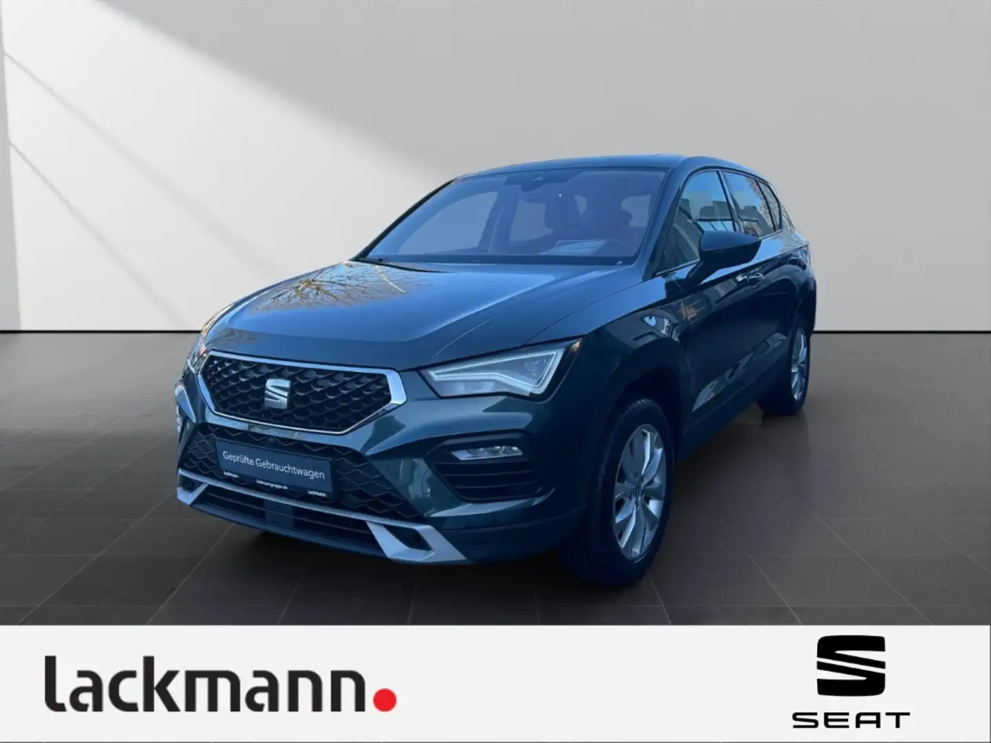 SEAT Ateca 1.5 Style *Navi*Pano*LED*AHK*Winterpaket* Grün - 1