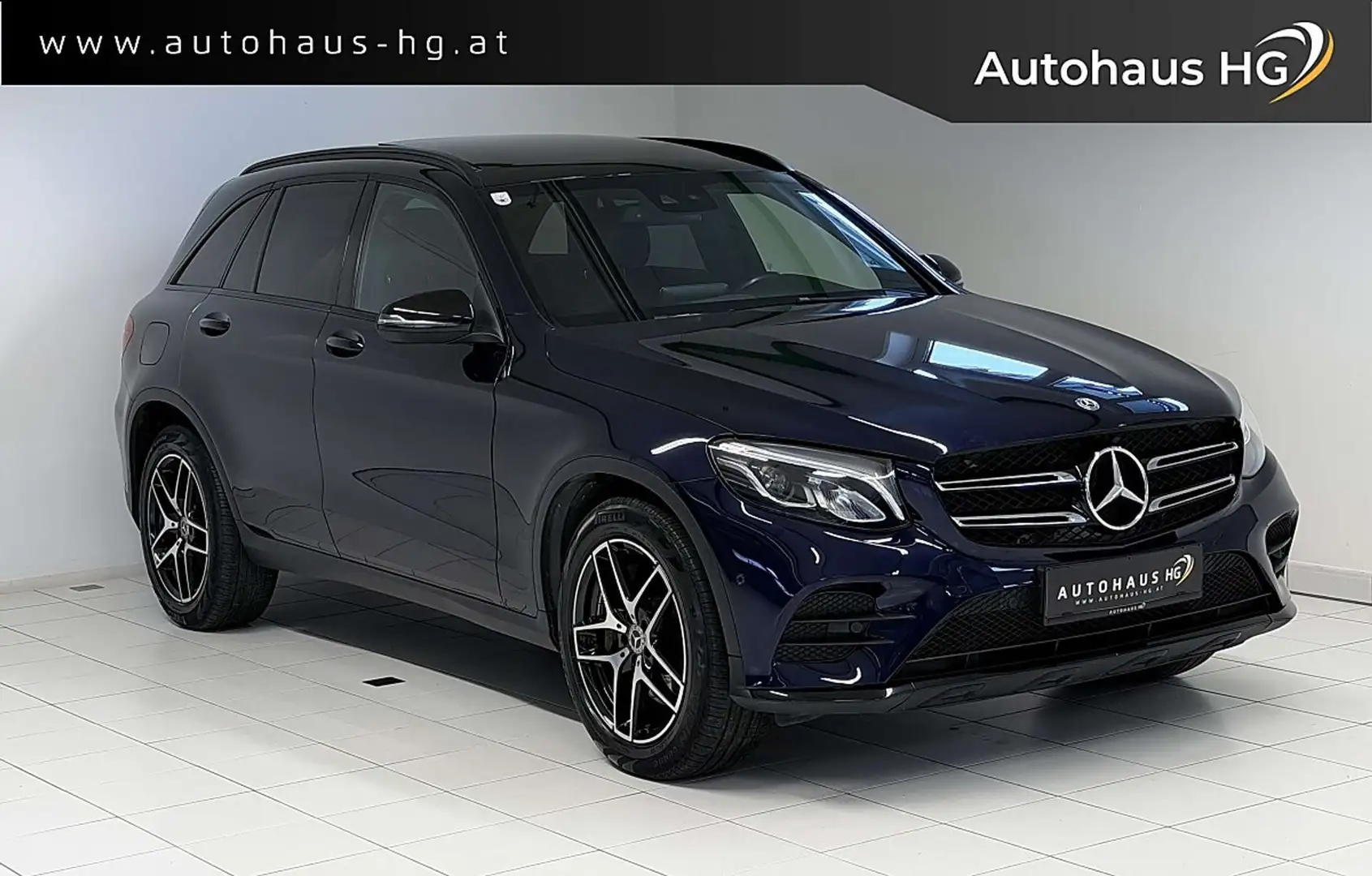 Mercedes-Benz GLC 220 d 4MATIC Aut. AMG-Line*PANO*TOT-WINKEL*R-KAMERA* Blau - 1