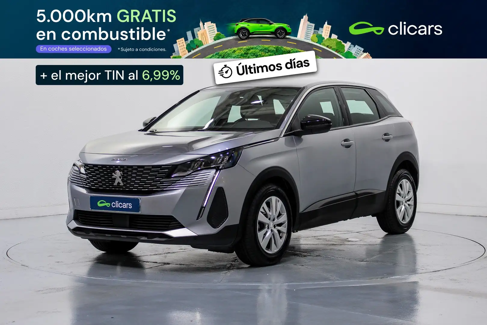 Peugeot 3008 1.5BlueHDi Active Pack S&S 130 Plateado - 1