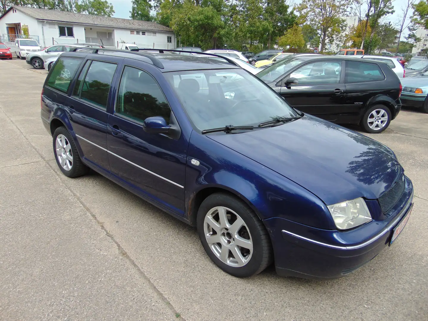 Volkswagen Bora Pacific/Klimaautomatik/Tempomat/Navigation Blauw - 1