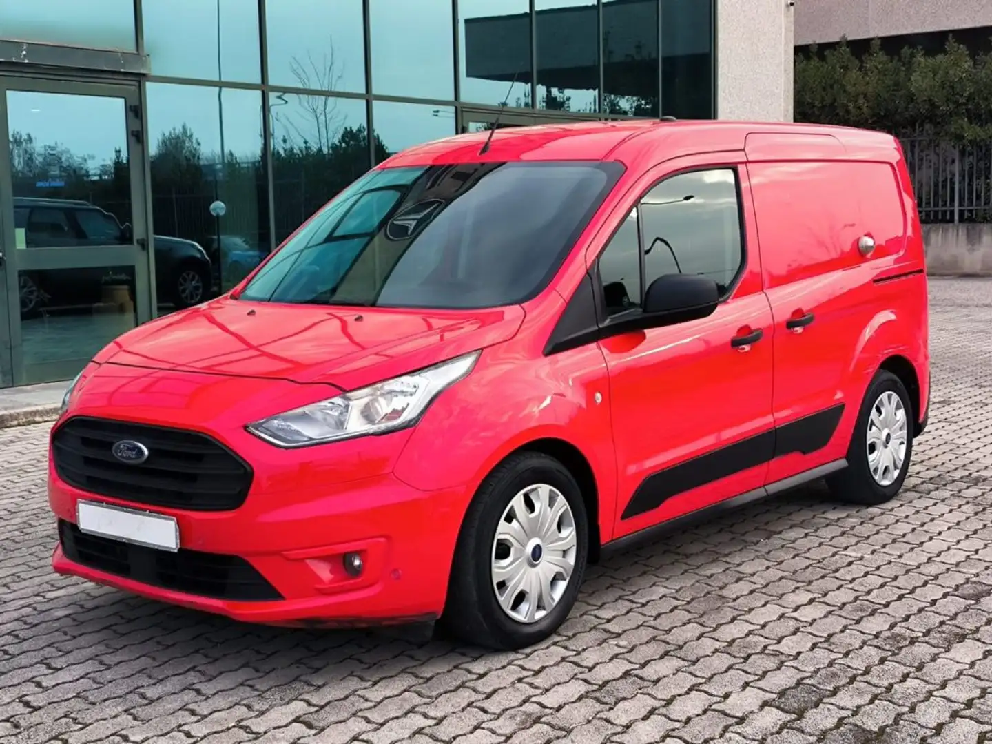 Ford Transit Connect 220 1.5 TDCi 120 CV PC aut. Furgone Trend Červená - 2