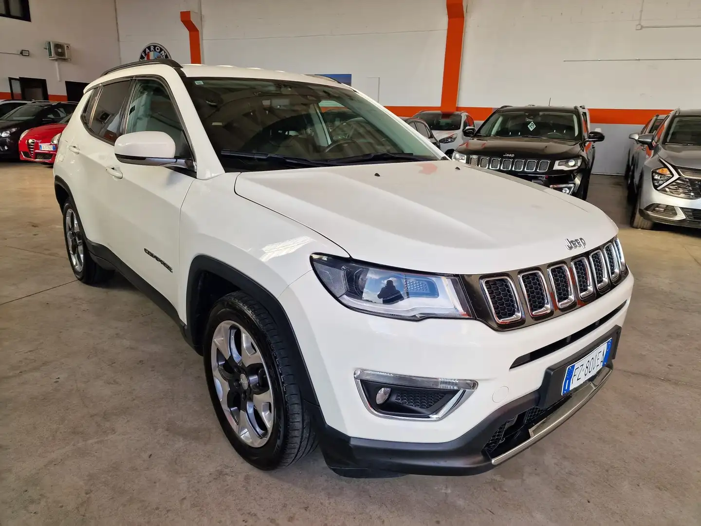 Jeep Compass Compass II 2017 1.6 mjt Limited 2wd 120cv my19 Bianco - 1