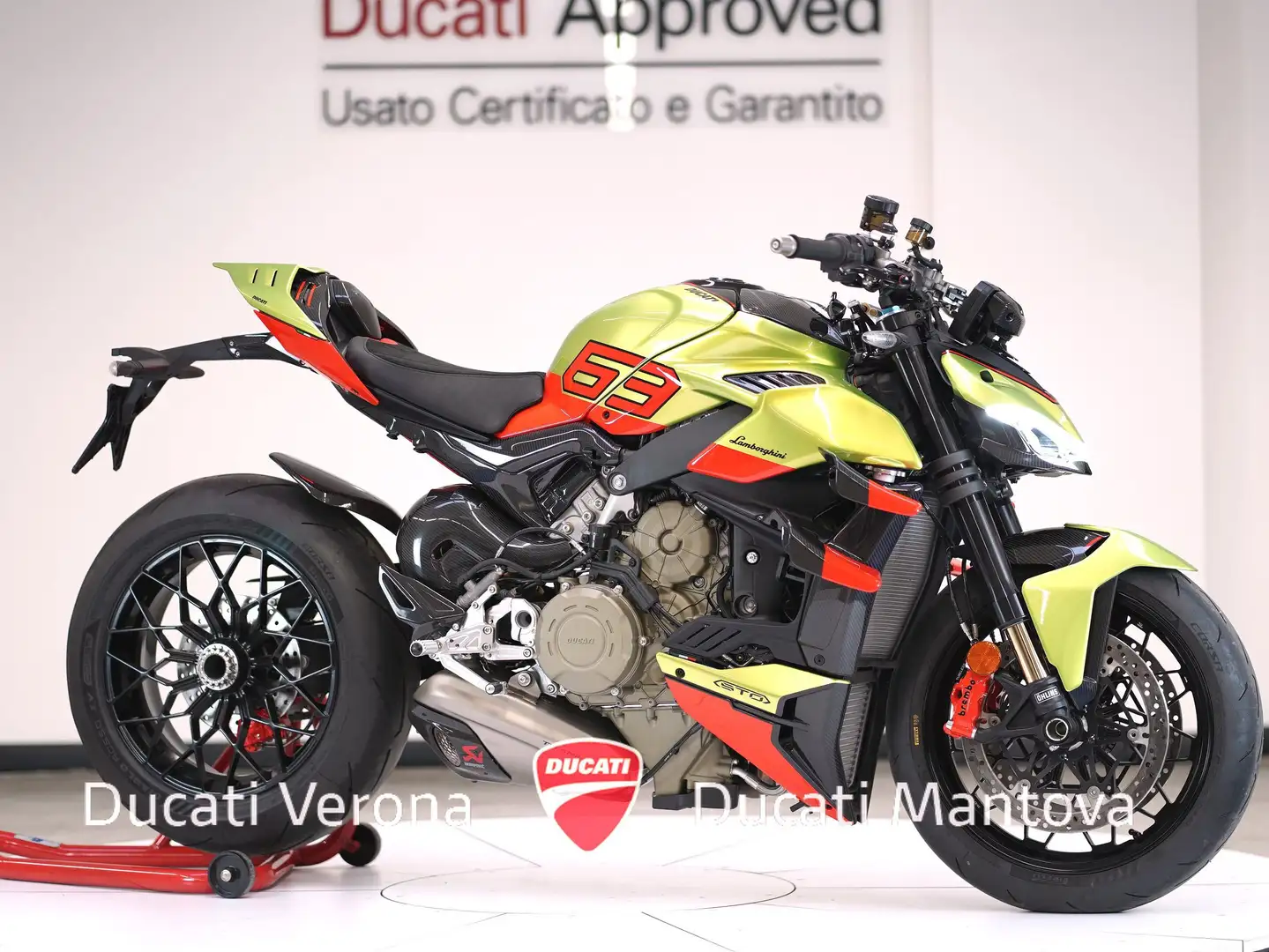 Ducati Streetfighter Streetfighter V4 Lamborghini Limited Edition Zielony - 2