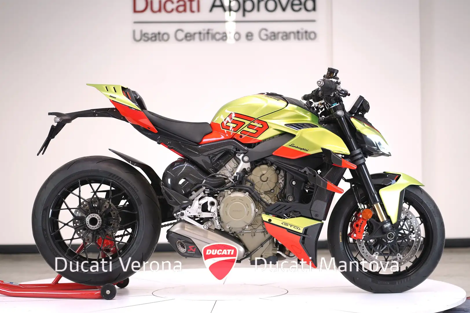 Ducati Streetfighter Streetfighter V4 Lamborghini Limited Edition Zielony - 1