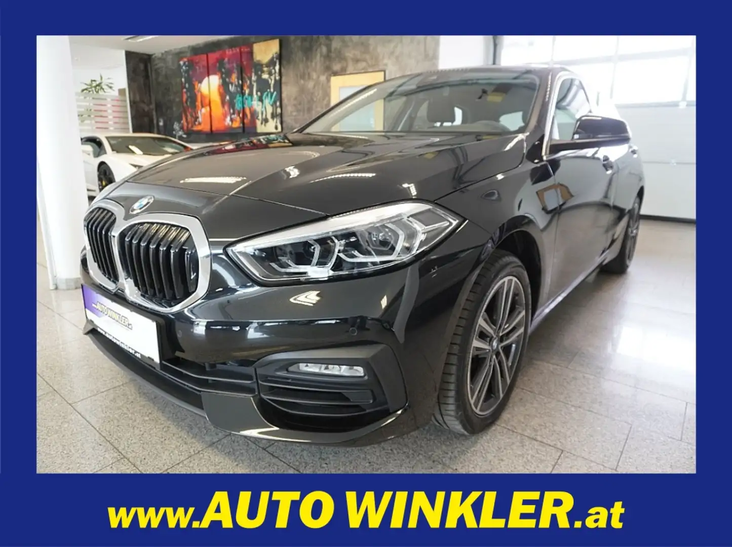 BMW 116 i LED/17"/Temp./Nav Negro - 1