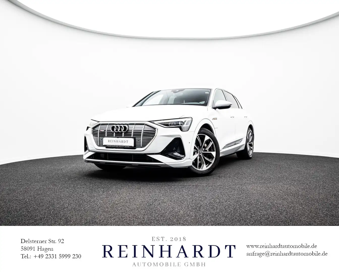 Audi e-tron 50 QUATTRO 2x S LINE/20Z./LED/DAB/S-SITZE Weiß - 1