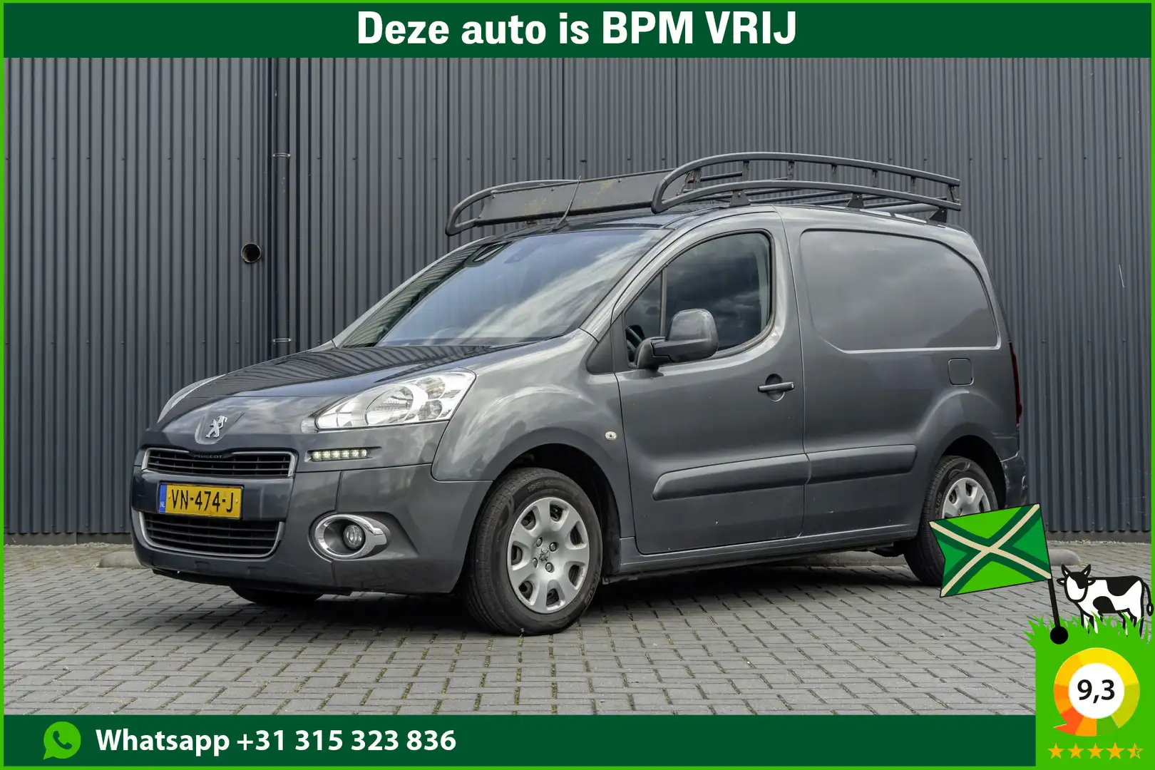 Peugeot Partner 120 e-HDI Navteq | Navigatie | LED | Cruise | Airc Grijs - 1