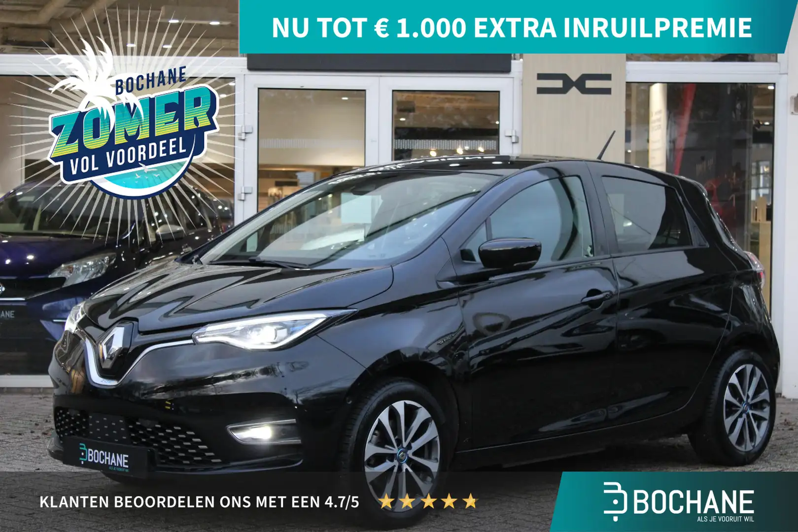 Renault ZOE R135 Intens 52 kWh (Huuraccu) | Climate Control | Noir - 1
