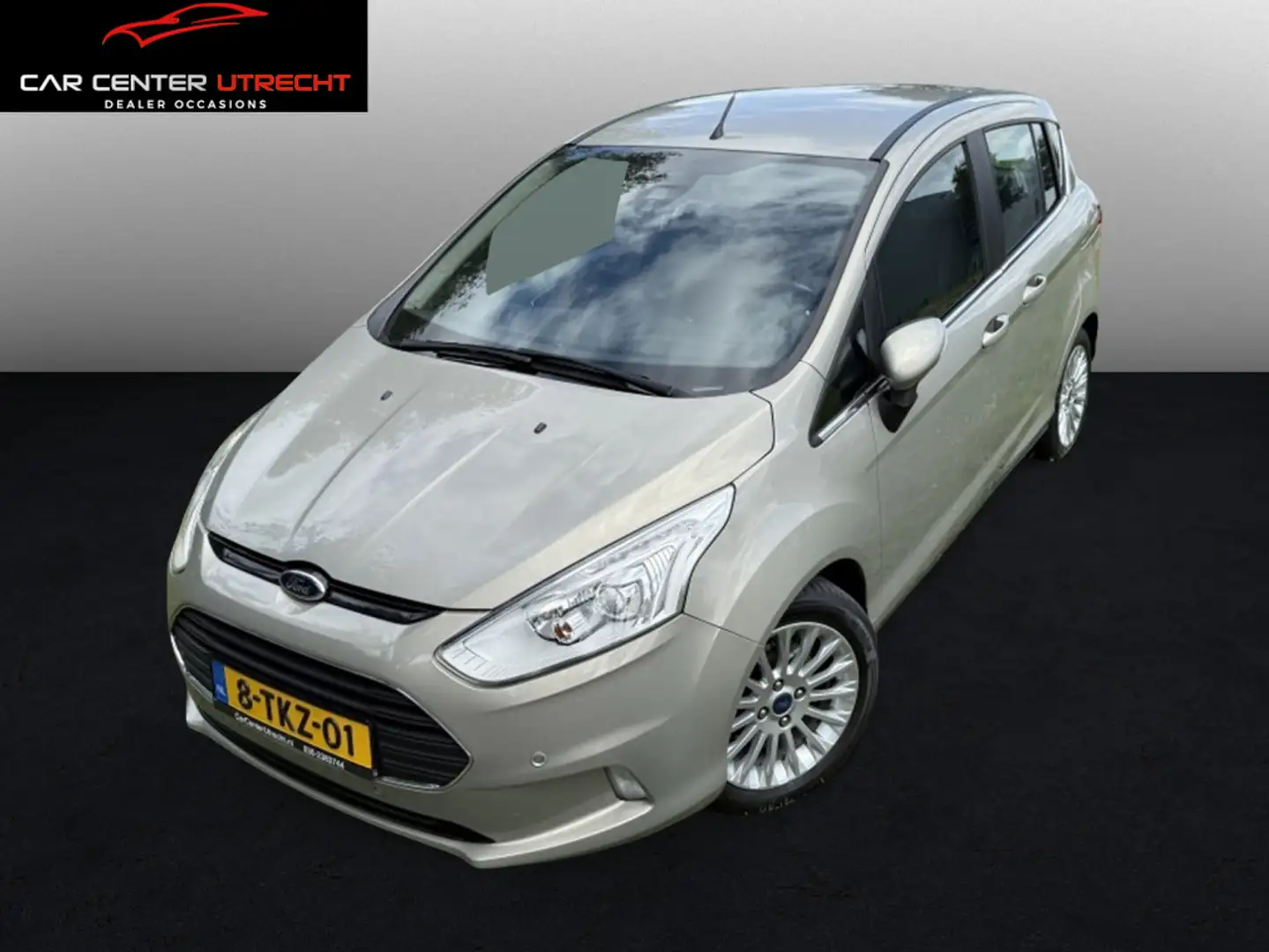 Ford B-Max 1.6 TI-VCT Titanium navi airco camara 1ste eig VER Grijs - 1