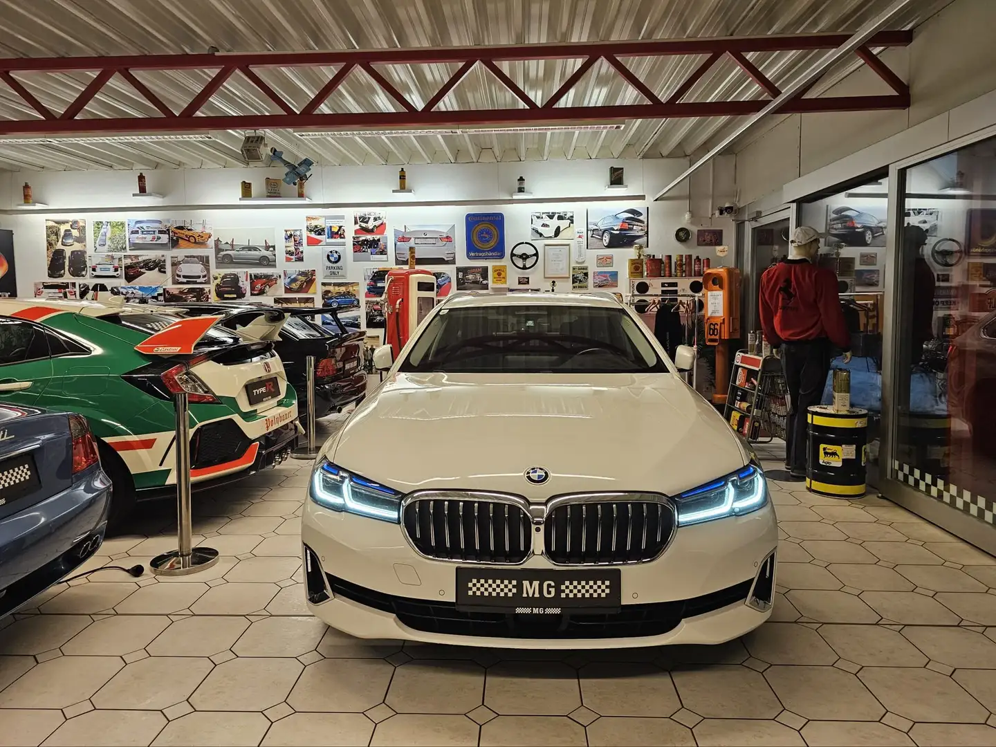 BMW 540 540 d xDrive Luxury Line Blanc - 2