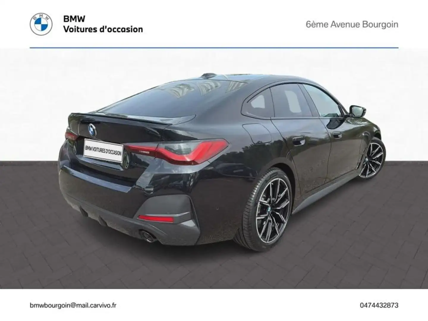 BMW 420 420dA xDrive 190ch M Sport Noir - 2