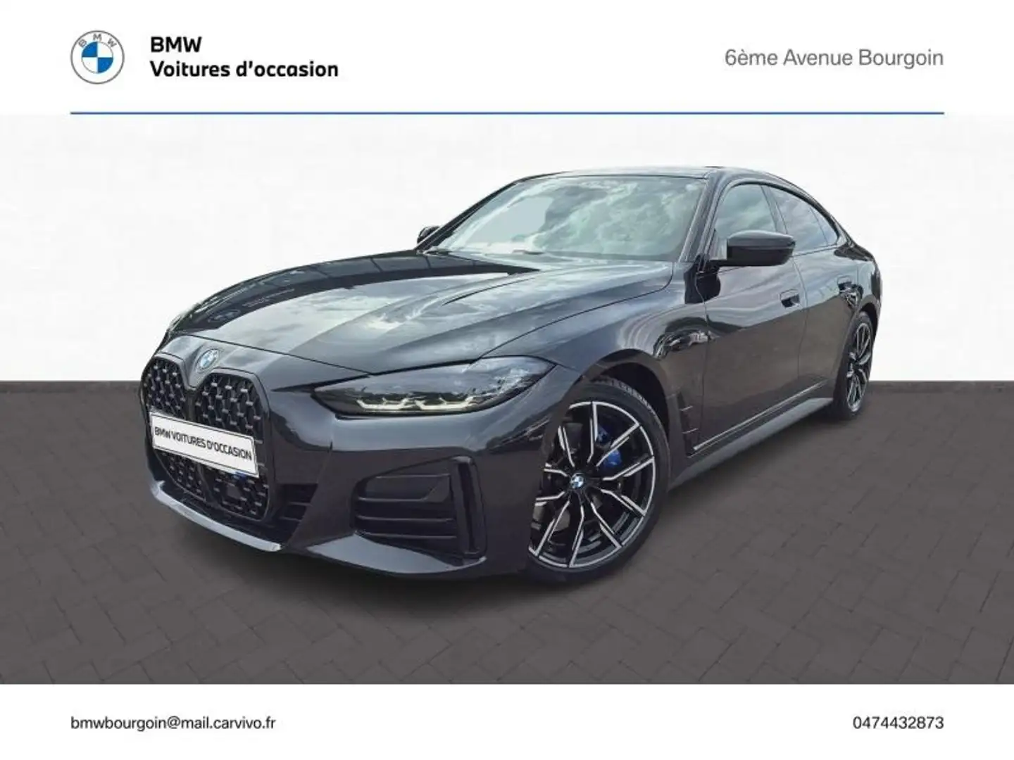 BMW 420 420dA xDrive 190ch M Sport Noir - 1