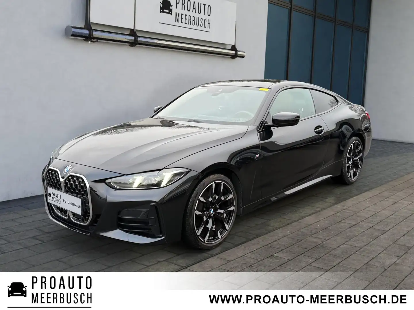 BMW 420 d Coupé xDrive M SPORT  ACC/MMRY/360°/HEADUP Schwarz - 1