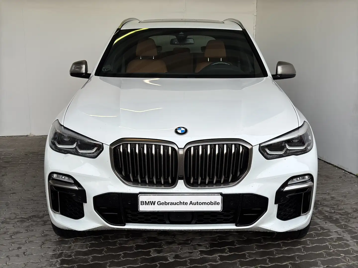 BMW X5 M 50dA M Paket LiveCock.LED.GSD.Luftfed.ParkAs Blanc - 1