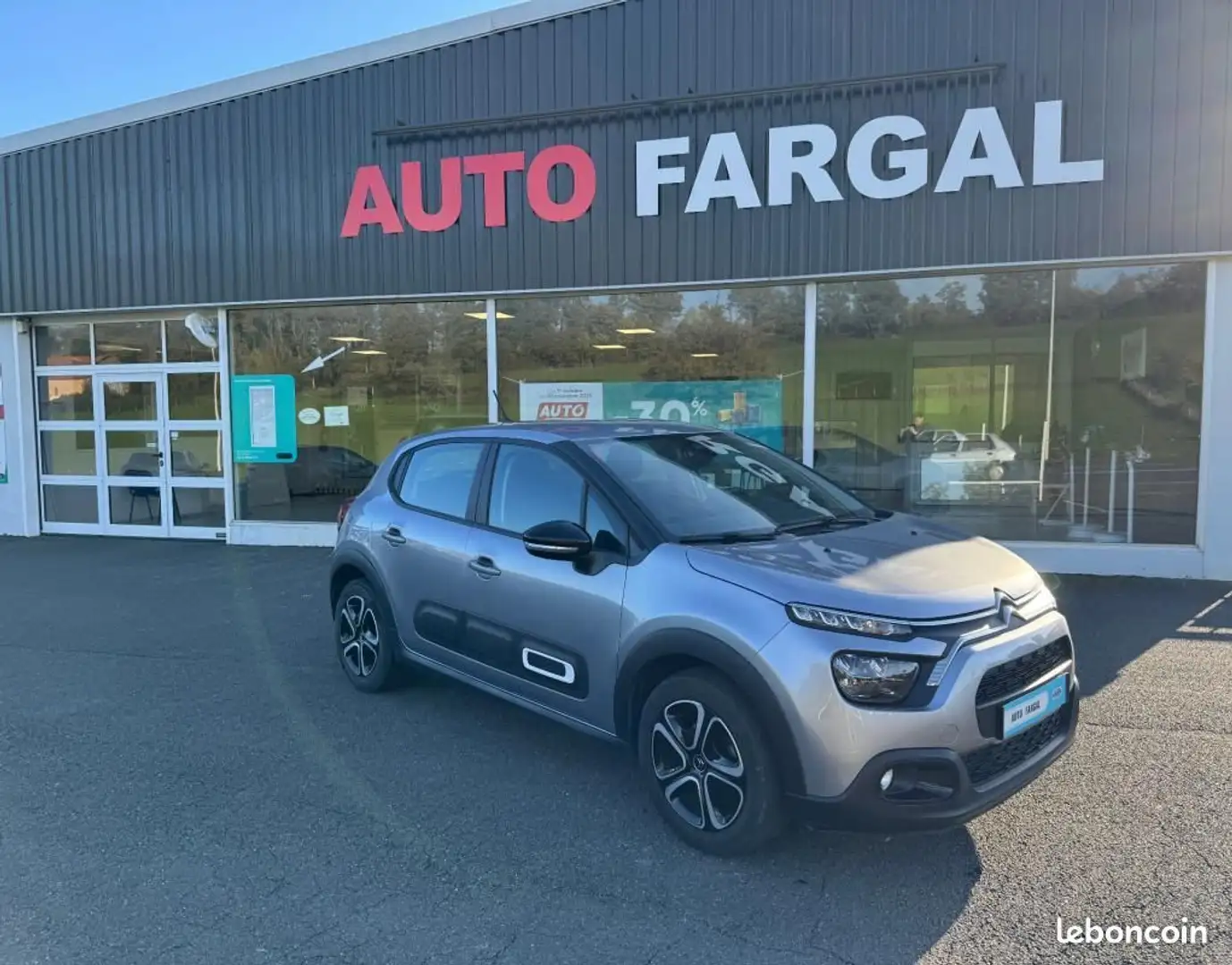 Citroen C3 Citroën PureTech 83 ch BVM5 Plus Gris - 1