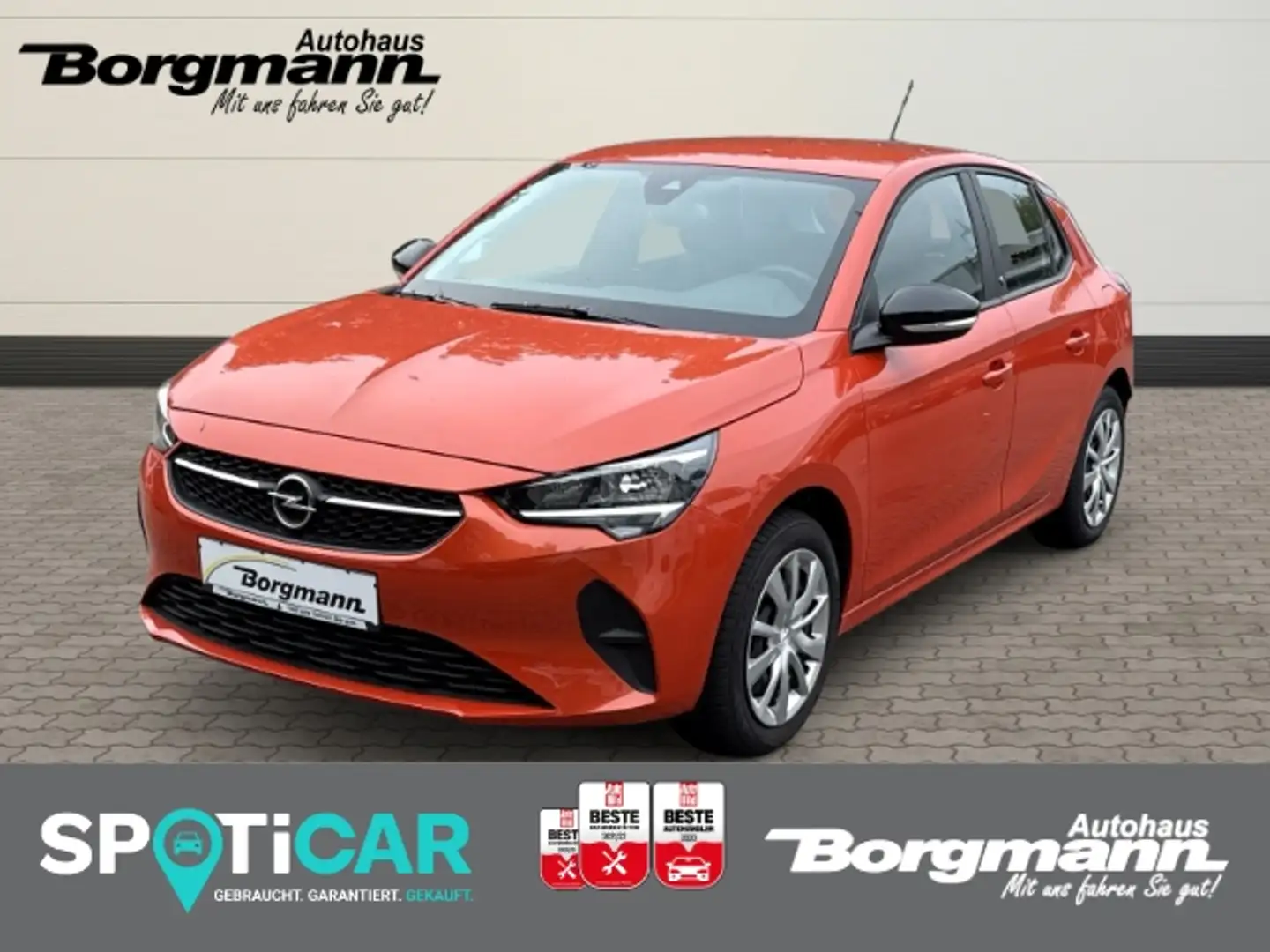 Opel Corsa-e Edition 5T E-EDI ELEKTRO Apple CarPlay Android Aut Orange - 1