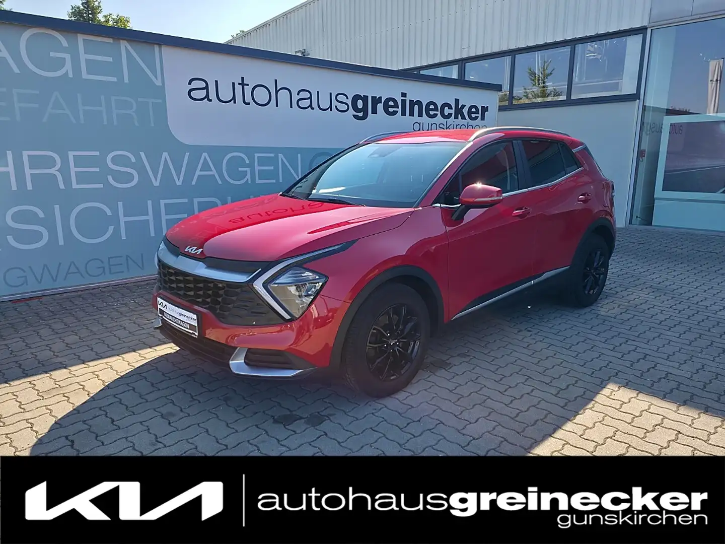 Kia Sportage 1,6 TGDI Silber Rot - 1