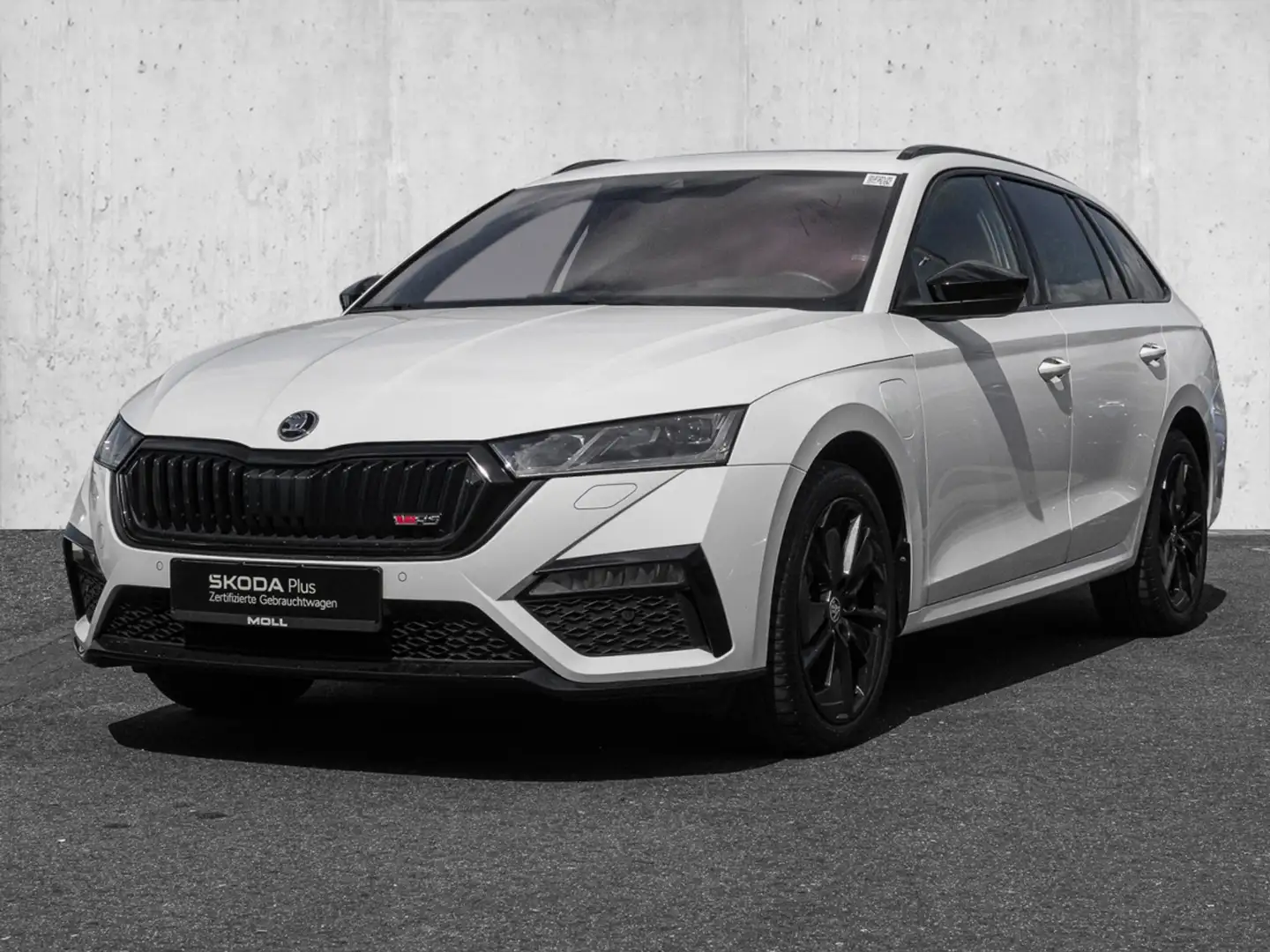 Skoda Octavia Combi RS 1.4 eTSI DSG NAVI PANO LED LM Weiß - 2