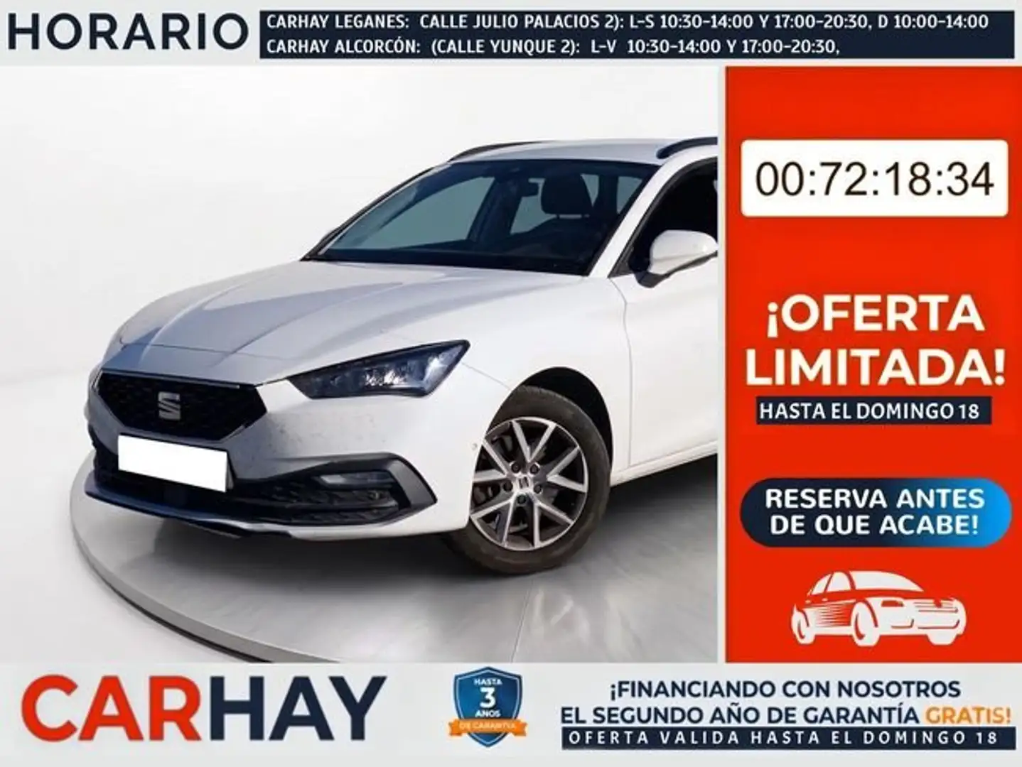 SEAT Leon SP 2.0 TDI 85kW Style Go Blanco - 1