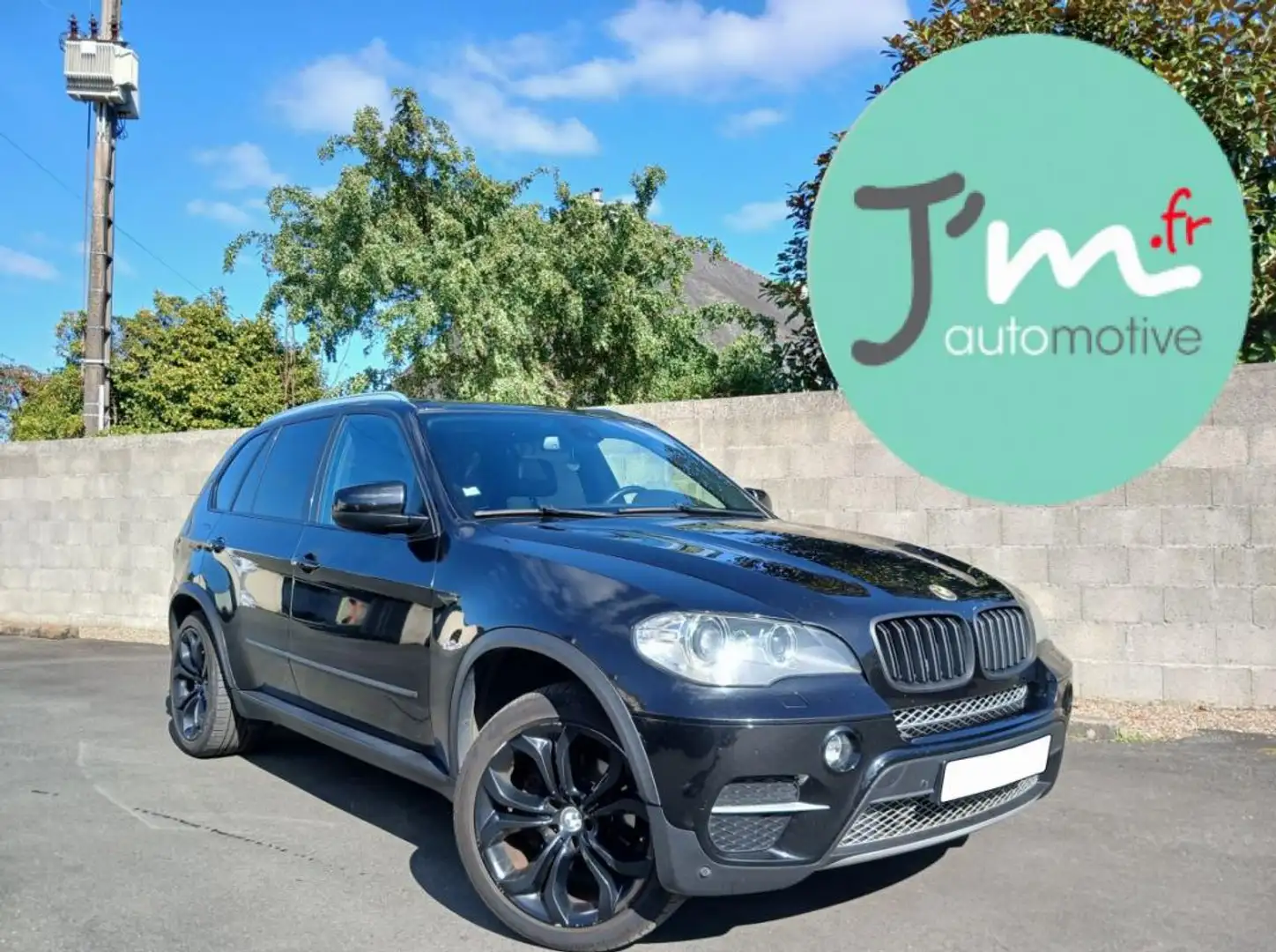 BMW X5 II xDrive30d 245 ch Exclusive BVA8 Schwarz - 2