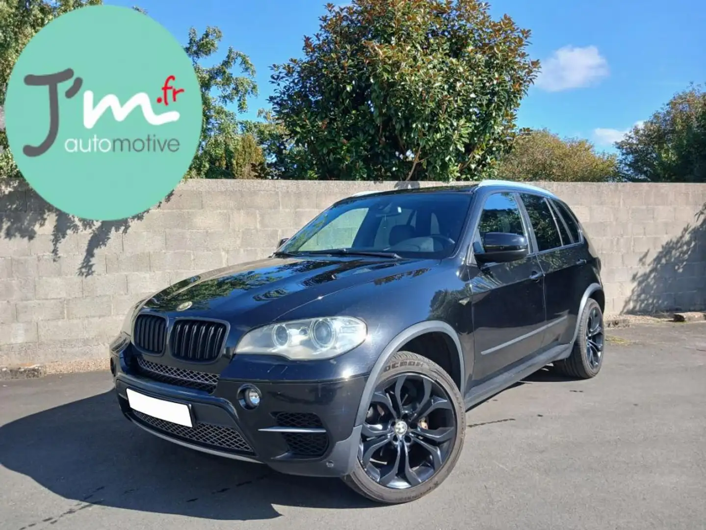 BMW X5 II xDrive30d 245 ch Exclusive BVA8 Schwarz - 1