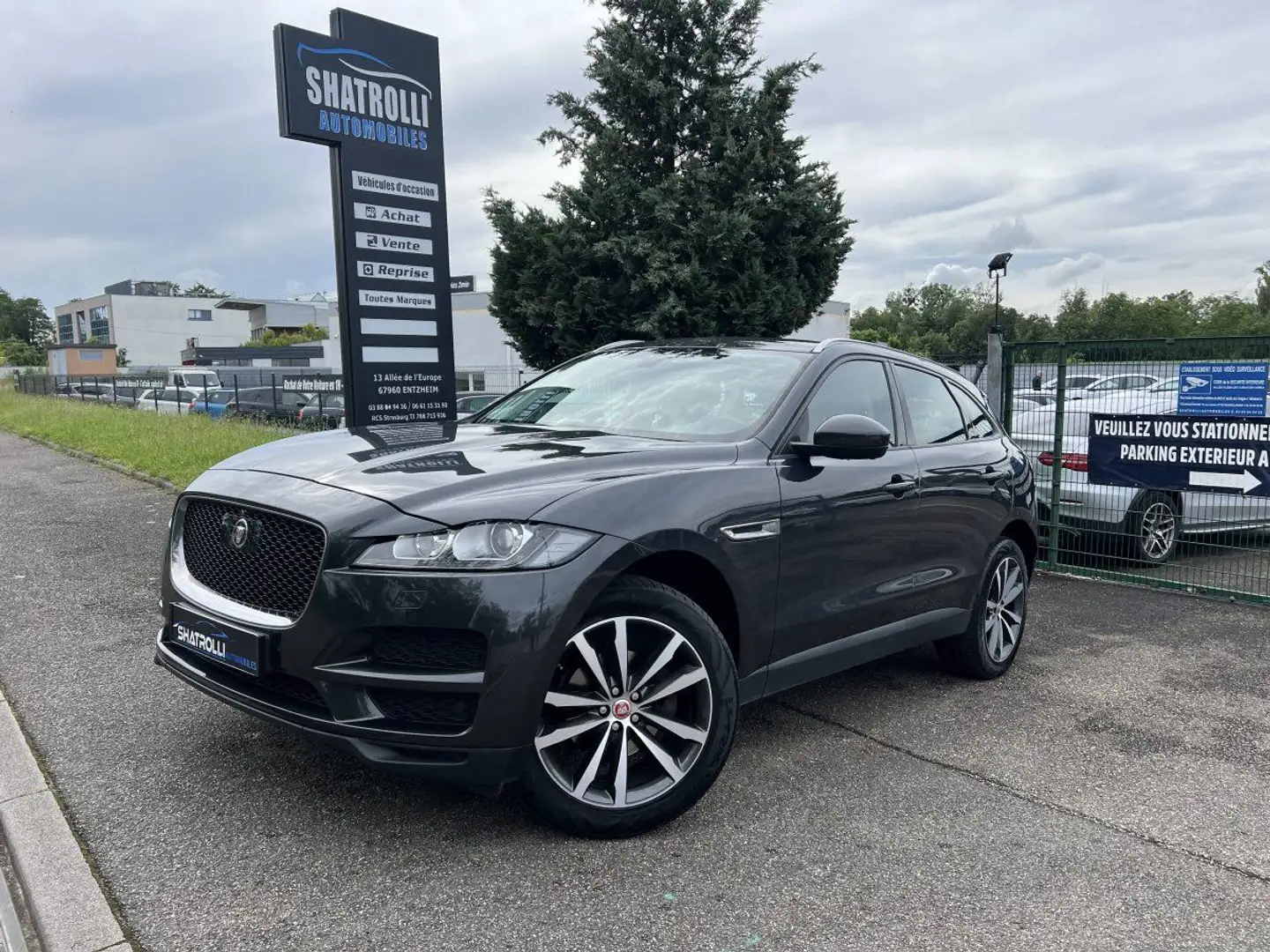 Jaguar F-Pace 2.0T 250ch 4x4 BVA8 GPS Caméra360° Attelage Blu/Azzurro - 1