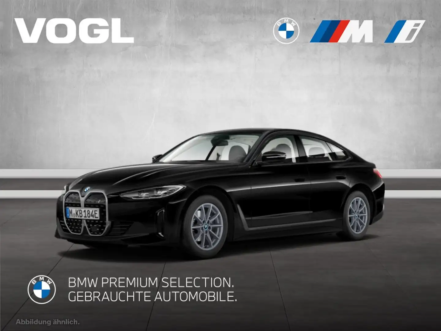 BMW i4 eDrive35 Gran Coupé SHZ HiFi Schwarz - 1