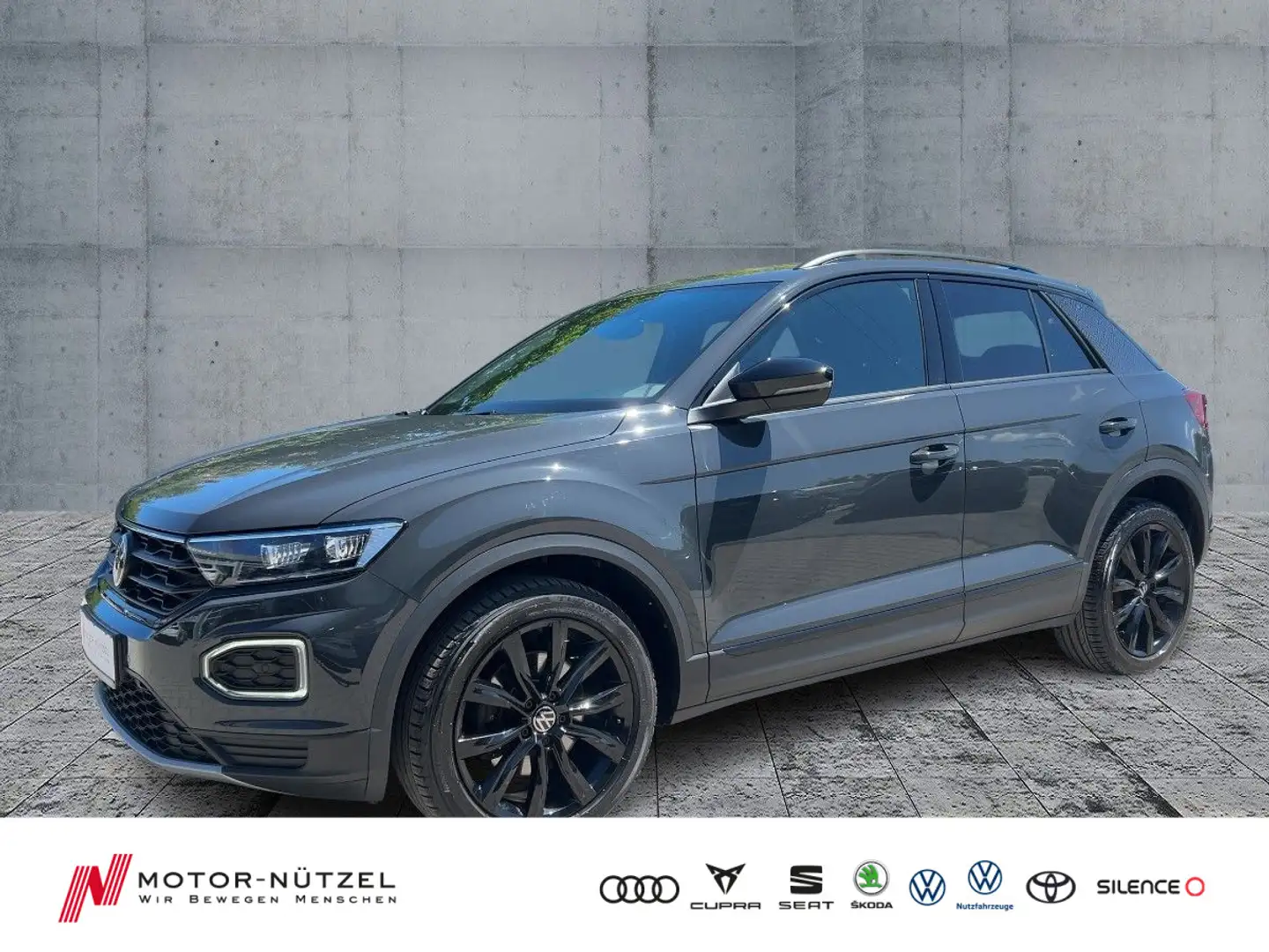 Volkswagen T-Roc 2.0 TDI DSG SPORT BLACK STYLE LED+SHZ+STHZ Gris - 1