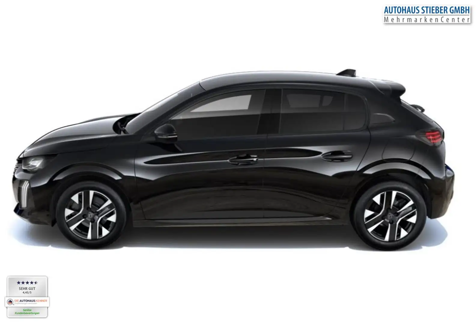 Peugeot 208 Allure MHEV 145 eDSC6 LED Keyl PDC MirrorL 107 ... Schwarz - 2