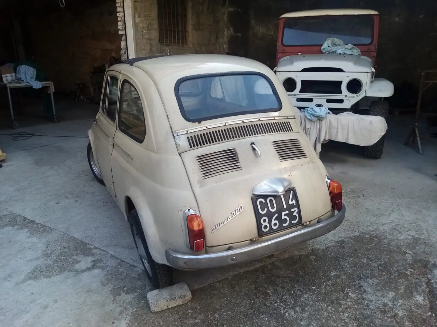 Fiat 500 500 D Beżowy - 1