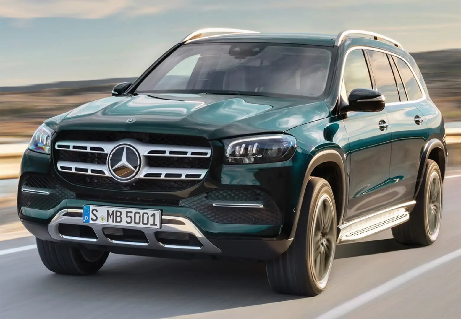 Mercedes-Benz GLS 400 4Matic Aut. Weiß - 1