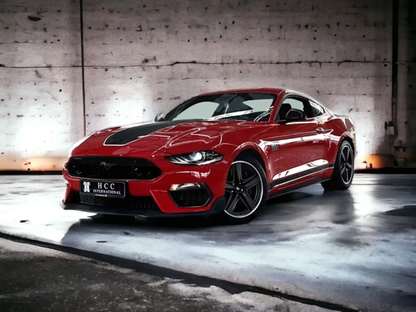 Ford Mustang Mach1 Deutsch+Garantie Rojo - 1