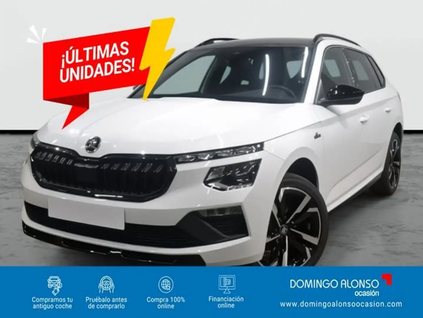 Skoda Kamiq Monte Carlo Advanced 1.0 TSI 85kW (116 CV) D Blanco - 1