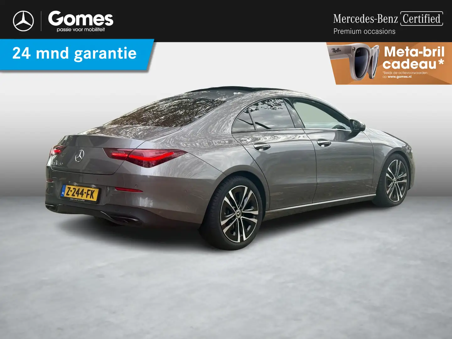 Mercedes-Benz CLA 180 | Panoramadak | Nightpakket | Grau - 2