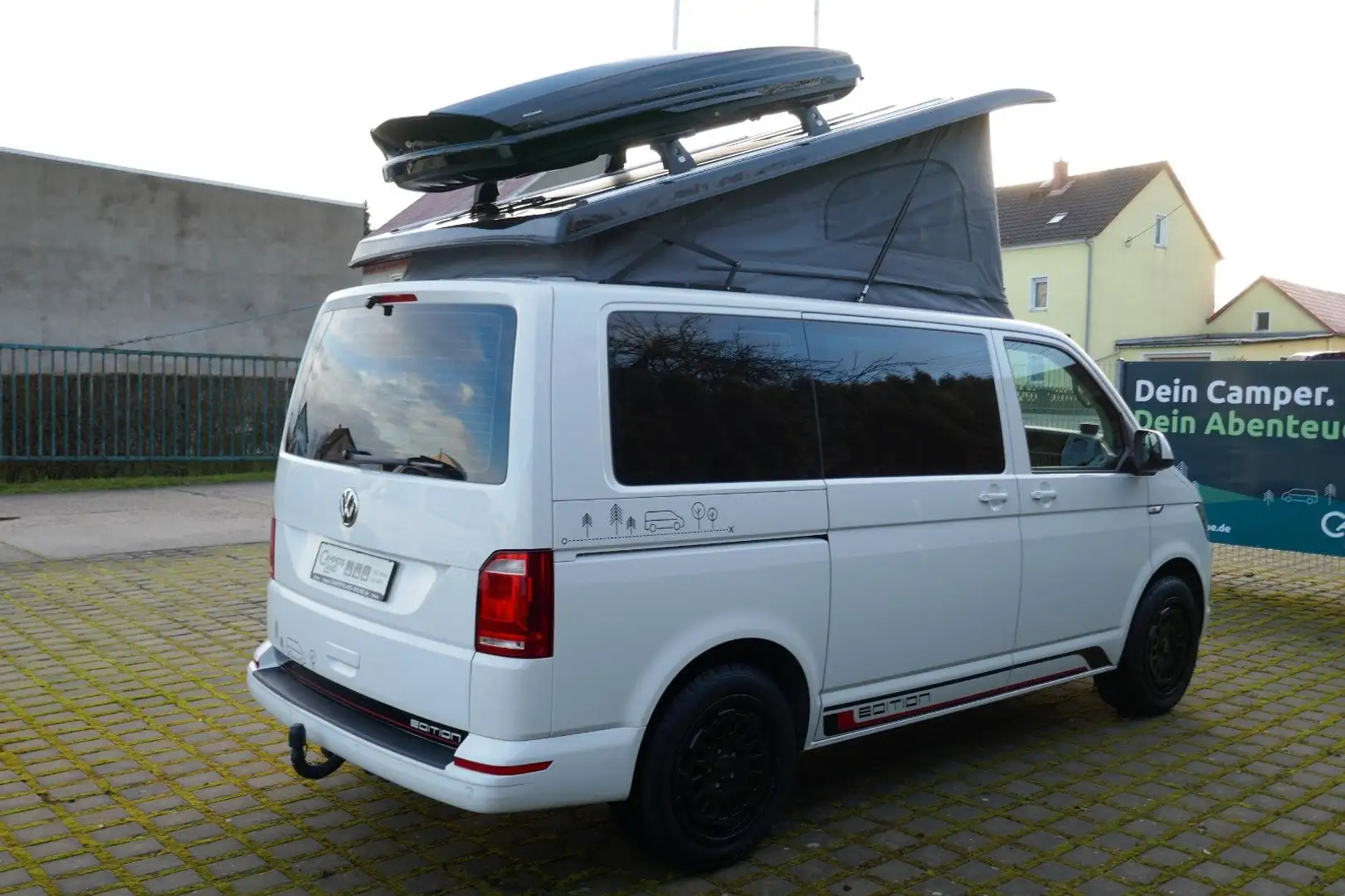 Volkswagen T6 California T6 DSG 4Mot.wie Cali Beach +Küche+Solar NEUAUSB. Weiß - 2